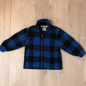Boys fleece zip-up jacket size 4/5